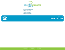 Tablet Screenshot of bluerootsmarketing.com